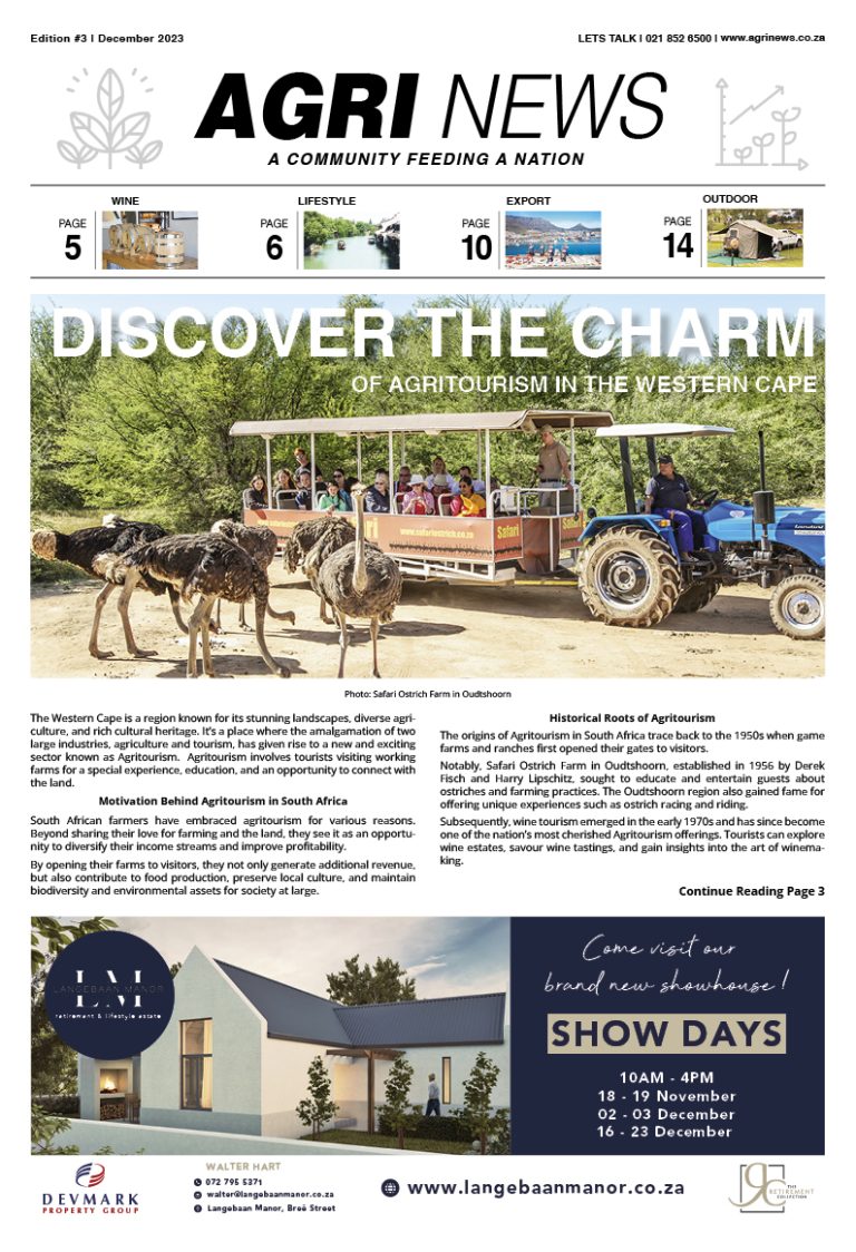 Agri News Edition # 3 – December 2023