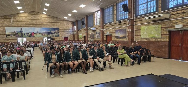 Minister Meyer Welcomes First-Year Students to Elsenburg Agricultural Training Institute