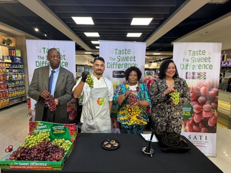 SA Secures New Export Frontier: First Table Grape Shipment Reaches Philippines