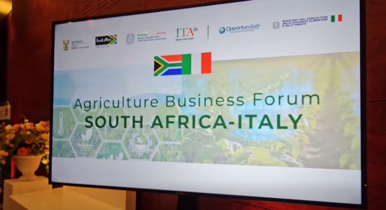 South Africa and Italy Deepen Agricultural Partnership